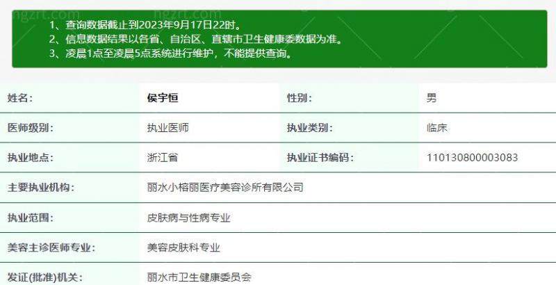 丽水小榕丽医疗美容诊所擅长项目：