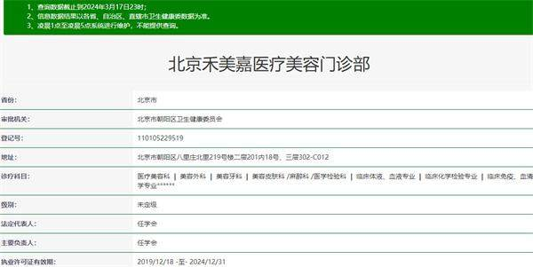 二、北京禾美嘉医疗美容门诊部专精医护团队