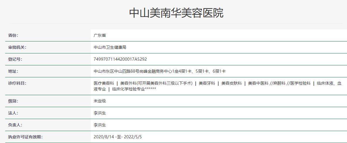 中山美南华美容医院曹珂好预约吗？先看懂号源规则